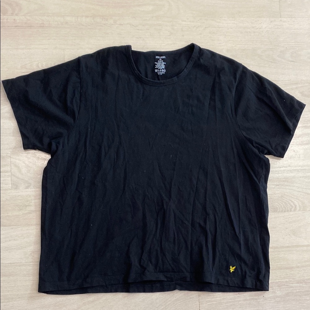 Lyle & Scott 5XL Black Tee
